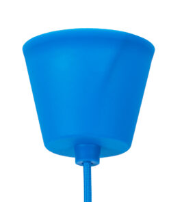 Alternative view of GLOBOSTAR® CABLITO 61558 Μοντέρνο Κρεμαστό Φωτιστικό Οροφής με Ντουί 1 x E27 AC 220-240V IP20 - Μπλε - Μ4 x Π4 x Υ110cm