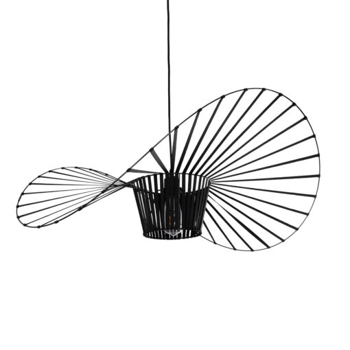 GloboStar® GLOBOSTAR® LUMINOVA 61466 Μοντέρνο Κρεμαστό Φωτιστικό Οροφής με Ντουί 1 x E27 AC 220-240V IP20 - Μαύρο - Μ80 x Π80 x Υ30cm