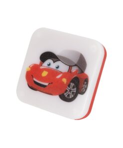 GloboStar® GloboStar® KIDDO 202-0006 Παιδικό Φωτιστικό Νυκτός LED 1W 95lm 120° AC220-240V IP20 Ψυχρό Λευκό 6000K -Μ5.5 x Π5.5 x Υ8cm - 2 Χρόνια Εγγύηση