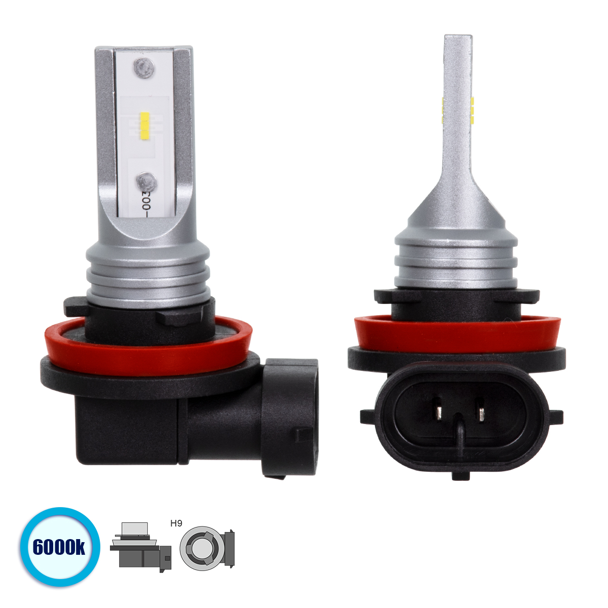 GloboStar® 85607 H9 F2S Line KIT Βασικού Φωτισμού Αυτοκινήτου & Μοτοσυκλέτας 3nd Generation Can-Bus Series LED CREE CXB 100W 14000lm DC 12V Αδιάβροχο IP66 Ψυχρό Λευκό 6000K 1 GloboStar® GloboStar® 85607 H9 F2S Line KIT Βασικού Φωτισμού Αυτοκινήτου & Μοτοσυκλέτας 3nd Generation Can-Bus Series LED CREE CXB 100W 14000lm DC 12V Αδιάβροχο IP66 Ψυχρό Λευκό 6000K