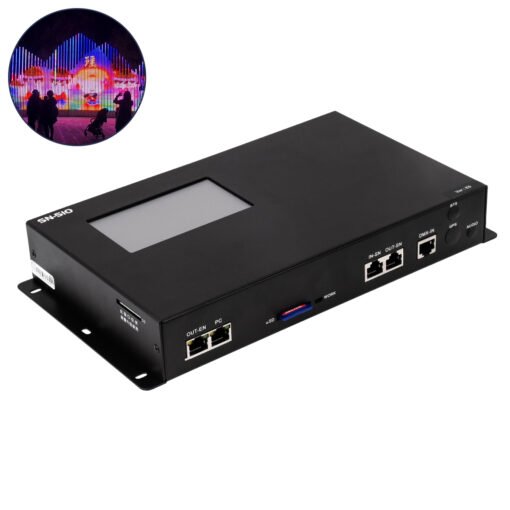 GloboStar® GloboStar® 90145 SEEKWAY SN-510 - Professional Master Controller - Full Colour LED Digital Control System - Κεντρικός Controller για Ψηφιακά Προϊόντα LED Digital Pixel TTL & DMX512 - Single Colour & RGB & RGBW - Synchronous & Asynchronous