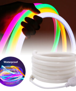 GLOBOSTAR® NEOTUBE 70597 Ταινία Neon Flex LED 12W/m 600lm/m 360° DC 220-240V Αδιάβροχο IP65 120 x SMD2835 Chip/m Ροζ Dimmable - Μ100 x Π1.3 x Υ1.3cm - 3 Χρόνια Εγγύηση 14 68465c 70580 7