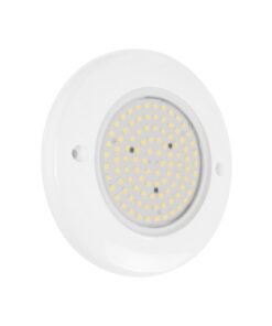 GloboStar® GLOBOSTAR® POOLARTY 61715 Υποβρύχιο Φωτιστικό για Σιντριβάνια/Πισίνες LED 8W 640lm 120° DC 12V Αδιάβροχο IP68 Φυσικό Λευκό 4500K Dimmable - Bridgelux SMD Chip - 1m VDE Rubber Καλώδιο - Φ13 x Υ2cm - 3 Χρόνια Εγγύηση