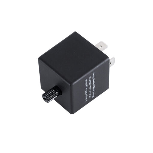 GloboStar® GloboStar® 81742 Flasher for LED - Ρελέ με 3 Pin για Λαμπτήρες LED Φλας DC 12V Από 0.24W έως 240W