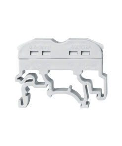 GloboStar® FAST-CONNECT 69900 Μονή Κλέμα Ράγας Ταχείας Σύνδεσης & Διακλάδωσης Καλωδίων για Ηλεκτρολογικούς Πίνακες - 1 x Είσοδος & 1 x Έξοδος με Συμβατή Διατομή Καλωδίων 0.2mm² έως 4mm² - 600V 32A Max - Μ4.5 x Π1 x Υ3.2cm - Γκρι & Λευκό - Πακέτο 10 Τεμαχίων - 5 Years Warranty 8 69900 3