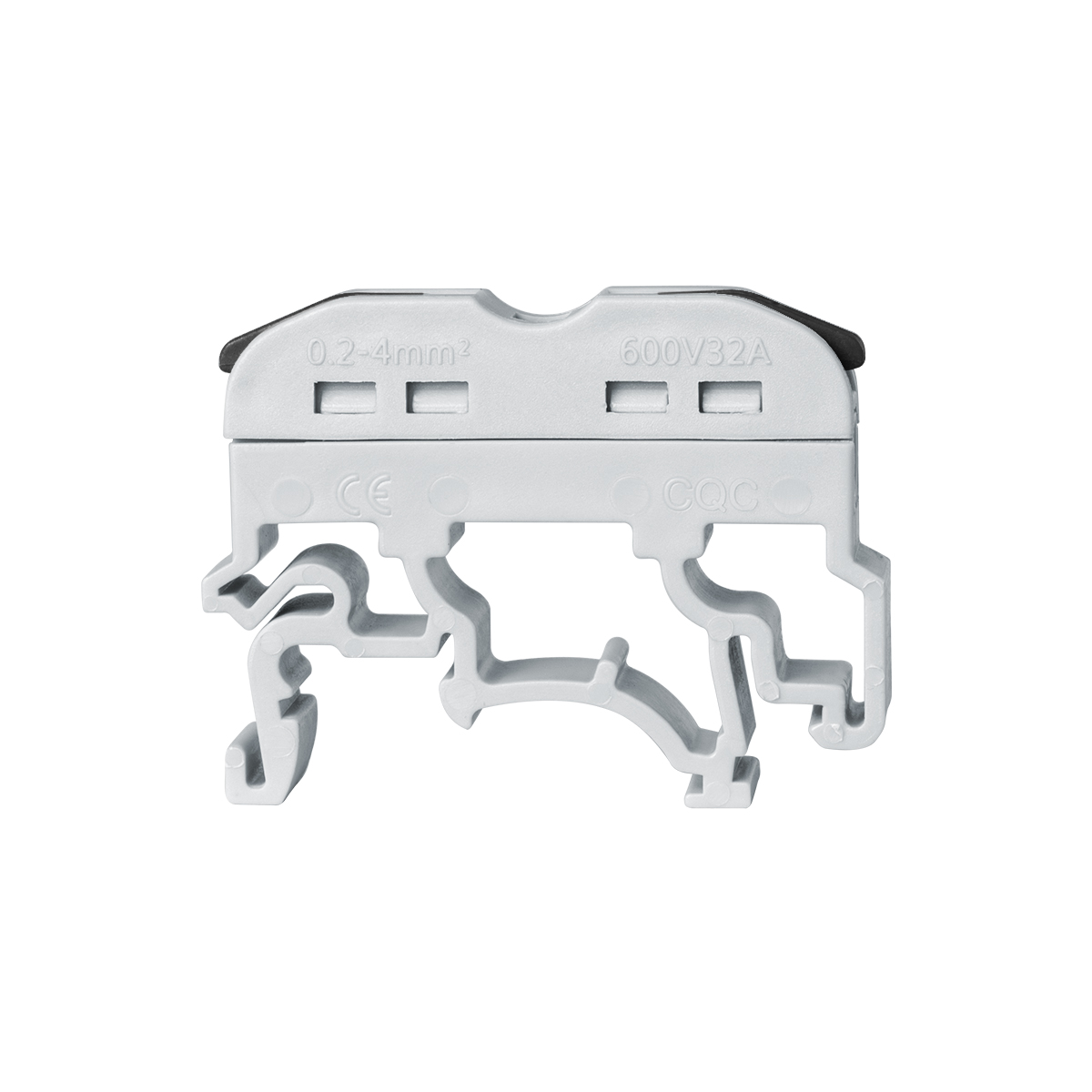 GloboStar® FAST-CONNECT 69901 Μονή Κλέμα Ράγας Ταχείας Σύνδεσης & Διακλάδωσης Καλωδίων για Ηλεκτρολογικούς Πίνακες - 1 x Είσοδος & 1 x Έξοδος με Συμβατή Διατομή Καλωδίων 0.2mm² έως 4mm² - 600V 32A Max - Μ4.5 x Π1 x Υ3.2cm - Γκρι & Μαύρο - Πακέτο 10 Τεμαχίων - 5 Years Warranty 5 GloboStar® FAST-CONNECT 69901 Μονή Κλέμα Ράγας Ταχείας Σύνδεσης & Διακλάδωσης Καλωδίων για Ηλεκτρολογικούς Πίνακες - 1 x Είσοδος & 1 x Έξοδος με Συμβατή Διατομή Καλωδίων 0.2mm² έως 4mm² - 600V 32A Max - Μ4.5 x Π1 x Υ3.2cm - Γκρι & Μαύρο - Πακέτο 10 Τεμαχίων - 5 Years Warranty - Image 3