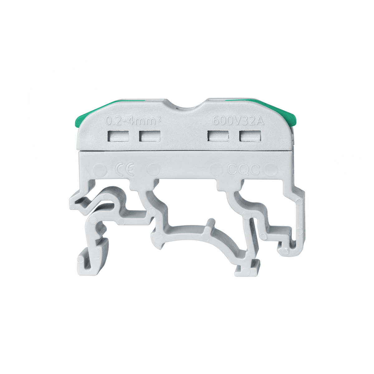 GloboStar® FAST-CONNECT 69902 Μονή Κλέμα Ράγας Ταχείας Σύνδεσης & Διακλάδωσης Καλωδίων για Ηλεκτρολογικούς Πίνακες - 1 x Είσοδος & 1 x Έξοδος με Συμβατή Διατομή Καλωδίων 0.2mm² έως 4mm² - 600V 32A Max - Μ4.5 x Π1 x Υ3.2cm - Γκρι & Πράσινο - Πακέτο 10 Τεμαχίων - 5 Years Warranty 5 GloboStar® FAST-CONNECT 69902 Μονή Κλέμα Ράγας Ταχείας Σύνδεσης & Διακλάδωσης Καλωδίων για Ηλεκτρολογικούς Πίνακες - 1 x Είσοδος & 1 x Έξοδος με Συμβατή Διατομή Καλωδίων 0.2mm² έως 4mm² - 600V 32A Max - Μ4.5 x Π1 x Υ3.2cm - Γκρι & Πράσινο - Πακέτο 10 Τεμαχίων - 5 Years Warranty - Image 3