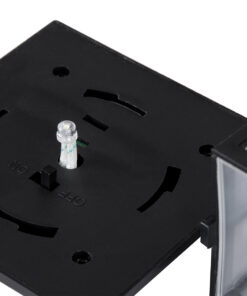 GloboStar® 69928 ΣΕΤ 2 Τεμαχίων Αυτόνομα Ηλιακά Φωτιστικά LED SMD 0.24W/Τεμ. 24lm/Τεμ. με Ενσωματωμένη Μπαταρία 600mAh - Φωτοβολταϊκό Πάνελ με Αισθητήρα Ημέρας-Νύχτας Αδιάβροχο IP65 Φανάρι Κήπου Τετράγωνο Ψυχρό Λευκό 6000K Μ8.5 x Π8.5 x Υ26.5cm 15 69928 6