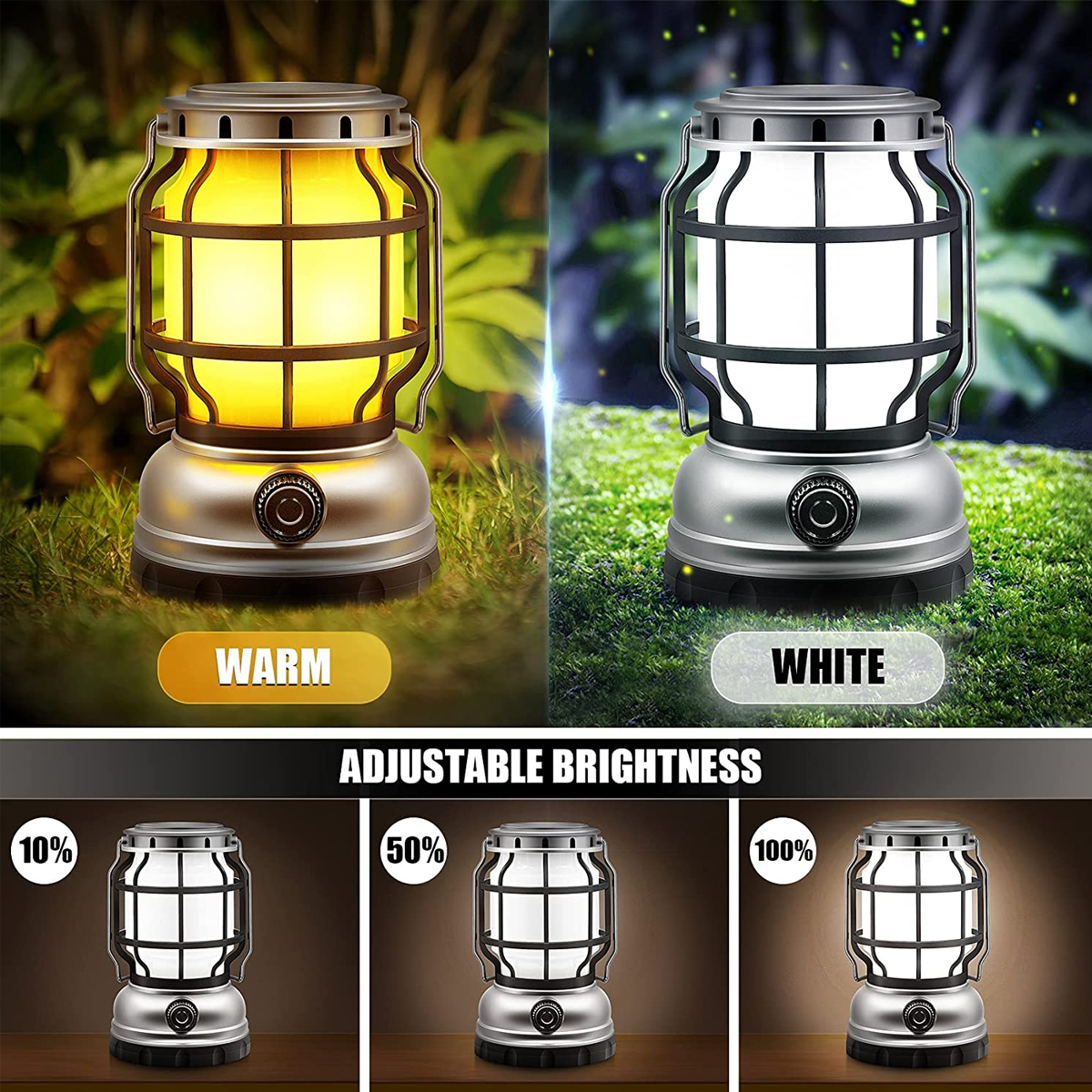 GloboStar® 69931 Αυτόνομο Ηλιακό Επαναφορτιζόμενο Φανάρι Camping LED 5W με Εναλλαγή Χρωμάτων Flame Effect & Επαναφορτιζόμενη Μπαταρία 18650 1200mAh Li-ion - Power Bank - Αδιάβροχο IP54 - Dimmable - Μαύρο Ασημί - Flame Effect 1800K - Ψυχρό Λευκό 6000K Φ10. 13 GloboStar® 69931 Αυτόνομο Ηλιακό Επαναφορτιζόμενο Φανάρι Camping LED 5W με Εναλλαγή Χρωμάτων Flame Effect & Επαναφορτιζόμενη Μπαταρία 18650 1200mAh Li-ion - Power Bank - Αδιάβροχο IP54 - Dimmable - Μαύρο Ασημί - Flame Effect 1800K - Ψυχρό Λευκό 6000K Φ10. - Image 11