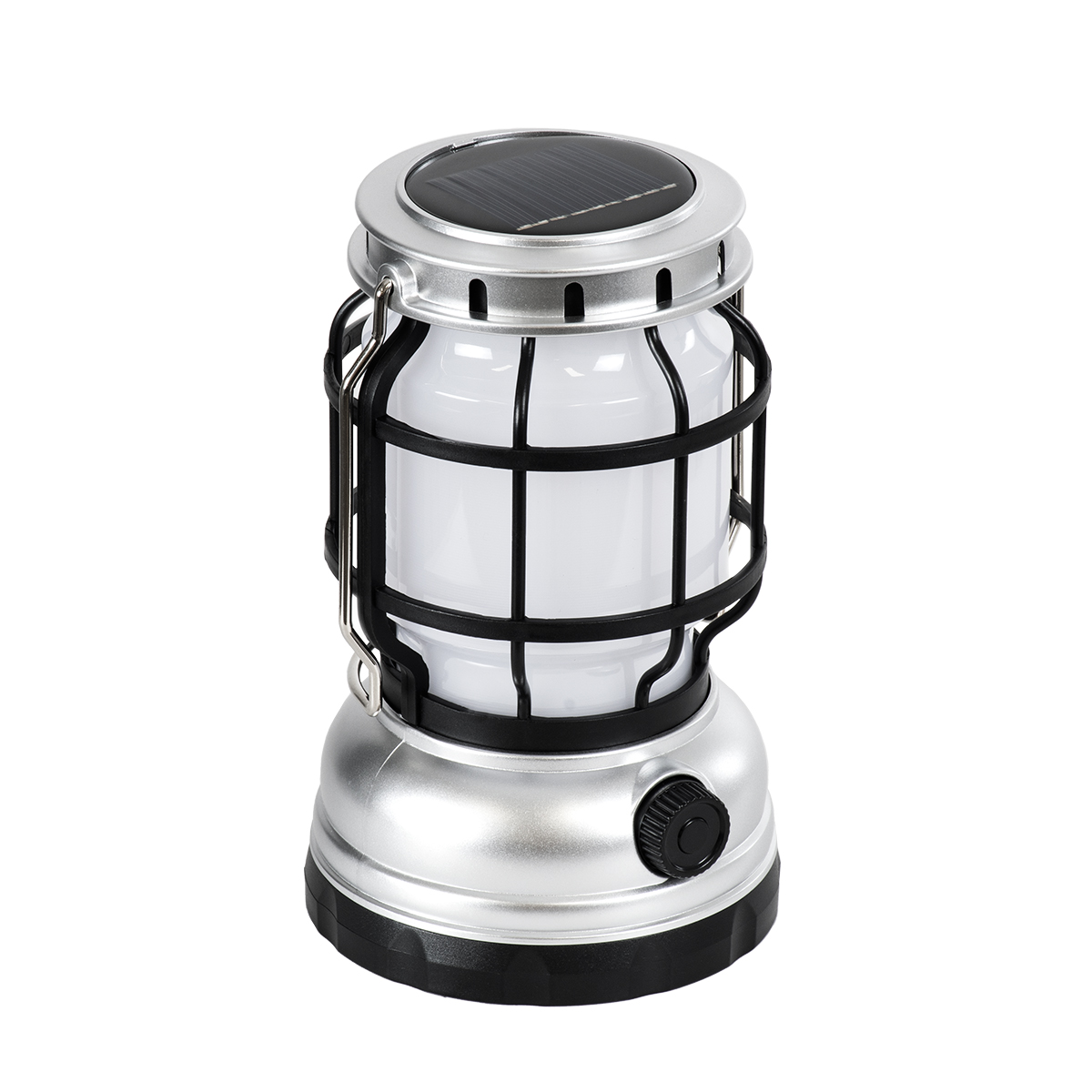 GloboStar® 69931 Αυτόνομο Ηλιακό Επαναφορτιζόμενο Φανάρι Camping LED 5W με Εναλλαγή Χρωμάτων Flame Effect & Επαναφορτιζόμενη Μπαταρία 18650 1200mAh Li-ion - Power Bank - Αδιάβροχο IP54 - Dimmable - Μαύρο Ασημί - Flame Effect 1800K - Ψυχρό Λευκό 6000K Φ10. 4 GloboStar® 69931 Αυτόνομο Ηλιακό Επαναφορτιζόμενο Φανάρι Camping LED 5W με Εναλλαγή Χρωμάτων Flame Effect & Επαναφορτιζόμενη Μπαταρία 18650 1200mAh Li-ion - Power Bank - Αδιάβροχο IP54 - Dimmable - Μαύρο Ασημί - Flame Effect 1800K - Ψυχρό Λευκό 6000K Φ10. - Image 2