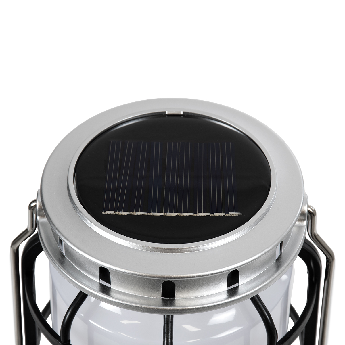 GloboStar® 69931 Αυτόνομο Ηλιακό Επαναφορτιζόμενο Φανάρι Camping LED 5W με Εναλλαγή Χρωμάτων Flame Effect & Επαναφορτιζόμενη Μπαταρία 18650 1200mAh Li-ion - Power Bank - Αδιάβροχο IP54 - Dimmable - Μαύρο Ασημί - Flame Effect 1800K - Ψυχρό Λευκό 6000K Φ10. 7 GloboStar® 69931 Αυτόνομο Ηλιακό Επαναφορτιζόμενο Φανάρι Camping LED 5W με Εναλλαγή Χρωμάτων Flame Effect & Επαναφορτιζόμενη Μπαταρία 18650 1200mAh Li-ion - Power Bank - Αδιάβροχο IP54 - Dimmable - Μαύρο Ασημί - Flame Effect 1800K - Ψυχρό Λευκό 6000K Φ10. - Image 5