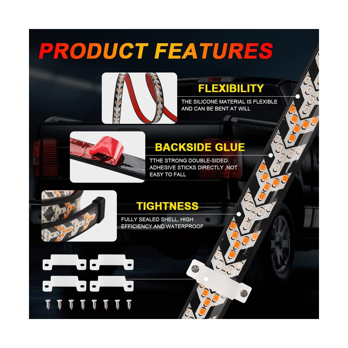 GloboStar® 81735 Car Backlit LED Strip Εύκαμπτη Ταινία 150cm Σήμανσης DRL Αυτοκινήτου 3 Προγραμμάτα Φωτισμού LED SMD 5050 12W DC 9-30V Αδιάβροχη IP65 Πορτοκαλί - Κόκκινο - 2 Χρόνια Εγγύηση 9 GloboStar® 81735 Car Backlit LED Strip Εύκαμπτη Ταινία 150cm Σήμανσης DRL Αυτοκινήτου 3 Προγραμμάτα Φωτισμού LED SMD 5050 12W DC 9-30V Αδιάβροχη IP65 Πορτοκαλί - Κόκκινο - 2 Χρόνια Εγγύηση - Image 7