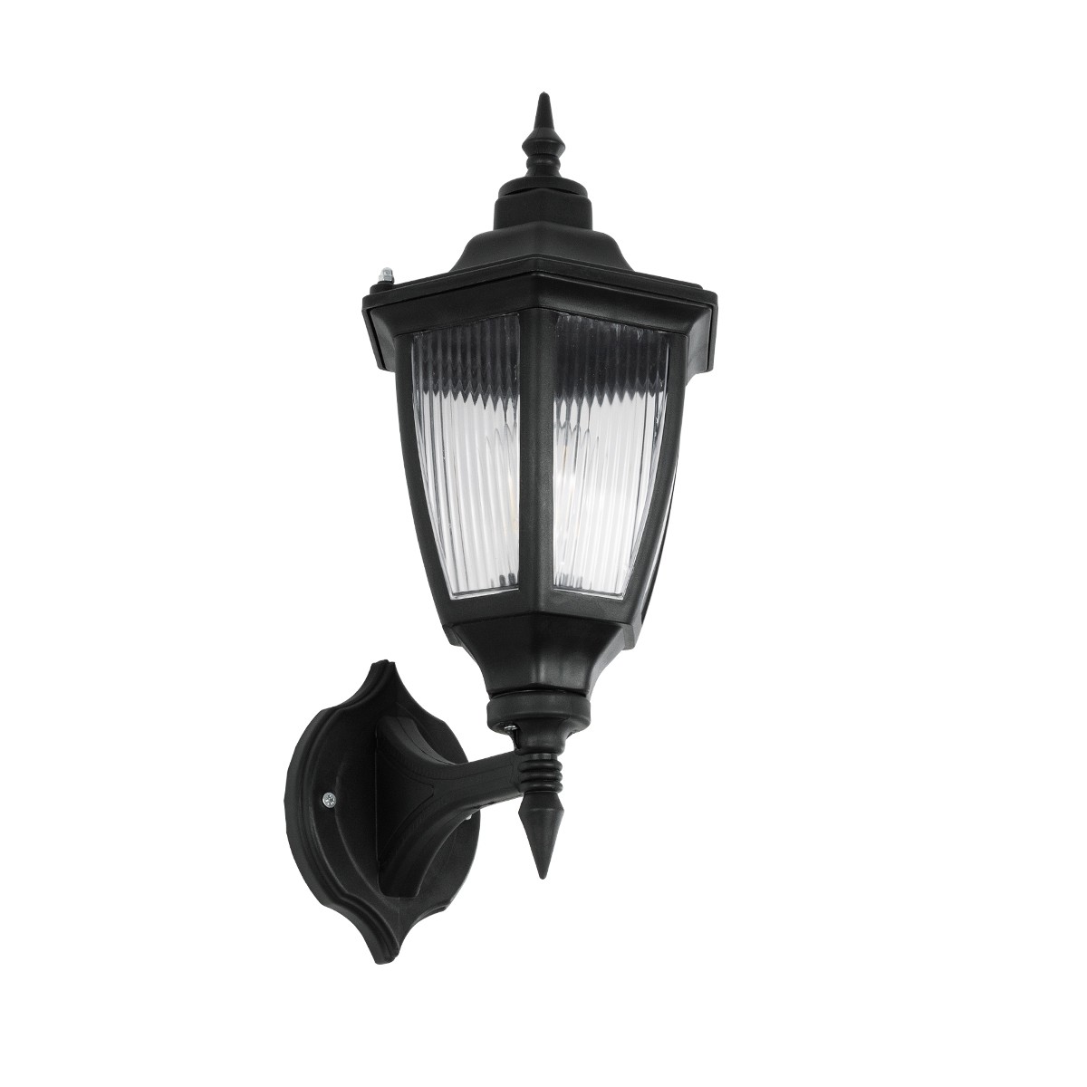 GloboStar® ENGLAND 202-0011 Vintage Επιτοίχιο Φωτιστικό Φαναράκι Μονόφωτο 1 x E27 IP44 Μαύρο Πλαστικό - Μ20 x Π20 x Υ30cm 2 GloboStar® GloboStar® ENGLAND 202-0011 Vintage Επιτοίχιο Φωτιστικό Φαναράκι Μονόφωτο 1 x E27 IP44 Μαύρο Πλαστικό - Μ20 x Π20 x Υ30cm