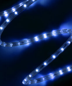 GloboStar® GloboStar® 70606 Φωτοσωλήνας LED DIODE 1m 3.9W/m 36LED/m 117lm/m 360° DC 230V Αδιάβροχος IP68 Μπλε Dimmable