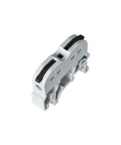 GloboStar® GloboStar® FAST-CONNECT 69901 Μονή Κλέμα Ράγας Ταχείας Σύνδεσης & Διακλάδωσης Καλωδίων για Ηλεκτρολογικούς Πίνακες - 1 x Είσοδος & 1 x Έξοδος με Συμβατή Διατομή Καλωδίων 0.2mm² έως 4mm² - 600V 32A Max - Μ4.5 x Π1 x Υ3.2cm - Γκρι & Μαύρο - Πακέτο 10 Τεμαχίων - 5 Years Warranty