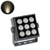 GloboStar® GLOBOSTAR® FLOOD-TINY 90369 Προβολέας Σποτ Wall Washer LED 27W 2565lm 3° DC 24V Αδιάβροχο IP65 Φυσικό Λευκό 4500K Dimmable - Γκρι Ανθρακί - Μ13.8 x Π16.4 x Υ7cm - 3 Χρόνια Εγγύηση