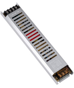 GloboStar® GloboStar® 73027 Μεταλλικό Τροφοδοτικό PELV Ultra Slim για Προϊόντα LED 150W 12.5A - AC 220-240V σε DC 12V - IP20 L25.2 x W5.4 x H2.1cm - 3 Χρόνια Εγγύηση