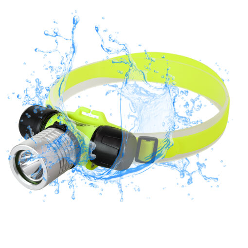 GloboStar® GloboStar® 79054 EXTREME Αδιάβροχος Φακός Κεφαλής LED CREE XHP50 3W 300lm IP68 Ψυχρό Λευκό 6000K