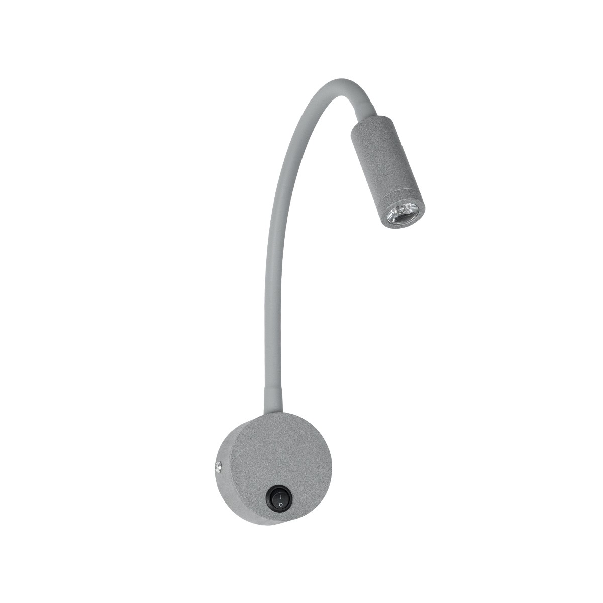 GloboStar® GOOSE 61689 Φωτιστικό Τοίχου - Απλίκα LED 3W 300lm 36° AC 220-240V IP20 - Reading Light - Θερμό Λευκό 2700K Γκρι Αλουμίνιο - Μ6.5 x Π22.5 x Υ23cm - 5 Xρόνια Εγγύηση 2 GloboStar® GloboStar® GOOSE 61689 Φωτιστικό Τοίχου - Απλίκα LED 3W 300lm 36° AC 220-240V IP20 - Reading Light - Θερμό Λευκό 2700K Γκρι Αλουμίνιο - Μ6.5 x Π22.5 x Υ23cm - 5 Xρόνια Εγγύηση