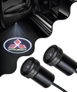 GloboStar® GLOBOSTAR® GHOSTLOGO 81615 Projector Προβολής Μάρκας Αυτοκινήτου "MITSUBISHI" LED 2.5W/5W 100lm/200lm 45° DC 12V Αδιάβροχο IP65 Ψυχρό Λευκό 6000K - CREE XHP35 Chip - Μ2.2 x Π3.4 x Υ2.2cm / Q1.9cm - Πακέτο 2 Τεμαχίων - 1 Χρόνο Εγγύηση