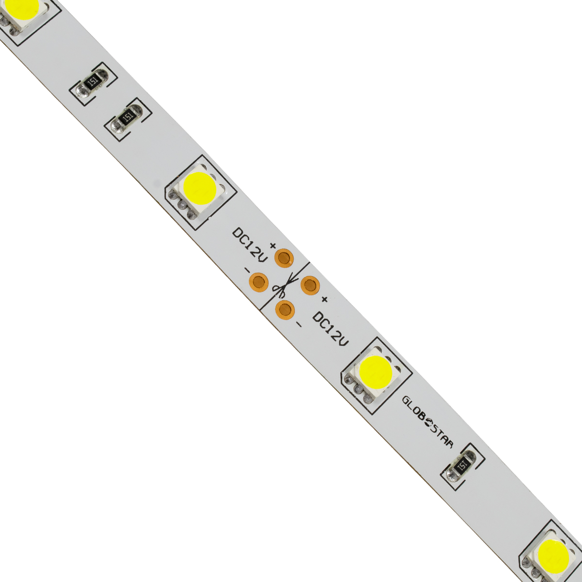 GloboStar® 70010 Ταινία LED SMD 5050 5m 7.2W/m 30LED/m 792lm/m 120° DC 12V IP20 Ψυχρό Λευκό 6000K 3 GloboStar® 70010 Ταινία LED SMD 5050 5m 7.2W/m 30LED/m 792lm/m 120° DC 12V IP20 Ψυχρό Λευκό 6000K - Image 2