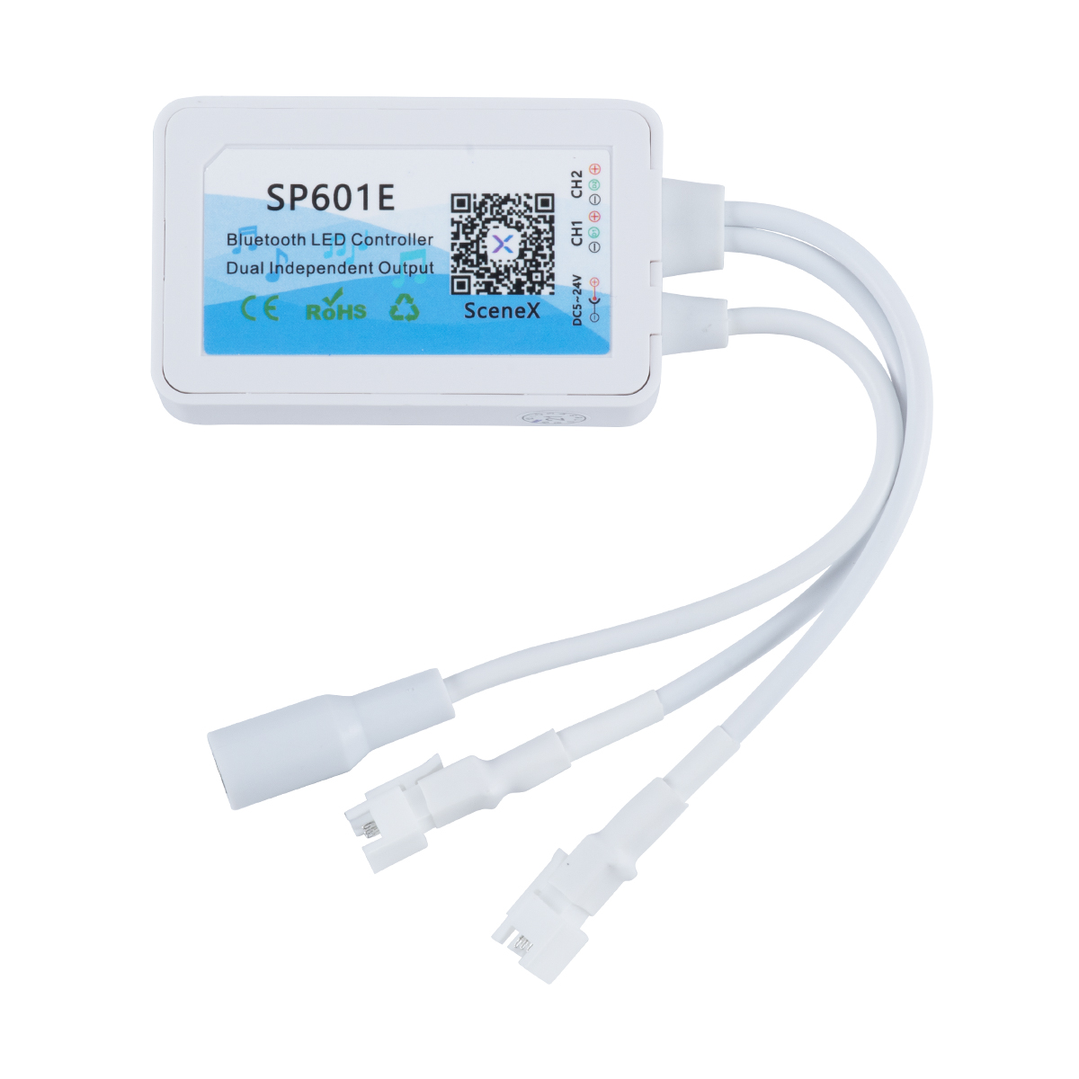 GloboStar® 70038 Ασύρματος LED Dream-Color Magic Digital RGBW Dual Controller Bluetooth με Χειριστήριο RF 16 Keys για LED Digital RGBW Προϊόντα 5v - 12v - 24v 2048 IC 6 GloboStar® 70038 Ασύρματος LED Dream-Color Magic Digital RGBW Dual Controller Bluetooth με Χειριστήριο RF 16 Keys για LED Digital RGBW Προϊόντα 5v - 12v - 24v 2048 IC - Image 4