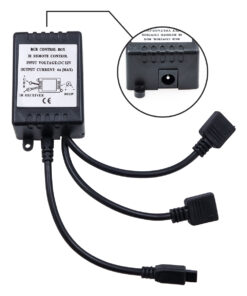 GloboStar® 70406 Σετ Ταινία TV Kit LED RGB SMD 5050 2m (4x50CM) 14.4W/2m 60LED/2m 1454lm/2m 120° USB DC 5V Οπίσθιου Κρυφού Φωτισμού για Τηλεόραση με Ασύρματο Τηλεχειριστήριο Αδιάβροχο IP65 RGB 15 70406 6