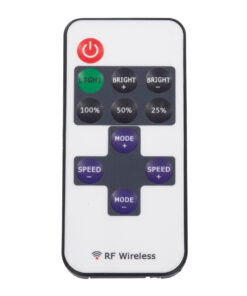 GloboStar® 70412 Σετ Ταινία LED 5m 72W/5m 12V 60LED/m 5050 SMD 1497lm/m 120° Αδιάβροχη IP65 με Ασύρματο Χειριστήριο RF 2.4Ghz και Τροφοδοτικό Θερμό Λευκό 3000K Dimmable 14 70412 7