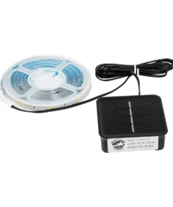 GloboStar® 70420 Αυτόνομο Ηλιακό Φωτοβολταϊκό Σετ με 3 Μέτρα Ταινία LED Θερμό Λευκό 3000k 9 70420 4
