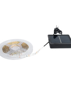 GloboStar® SOLAR LEDSTRIP 70421 Αυτόνομο Ηλιακό Σετ Ταινία LED 3m 3W/3m 90LED 2835 SMD 30lm/m 120° με Ενσωματωμένα Προγράμματα Λειτουργίας - Αδιάβροχο IP65 - RGB - Μ300 x Π0.8 x Υ0.3cm - 2 Χρόνια Εγγύηση 9 70421 4