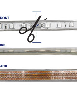 GLOBOSTAR® EPISLIM 70507 Ταινία LED 12W/m 960lm/m 120° DC 220-240V Αδιάβροχη IP65 60 x SMD5050 Chip/m Πολύχρωμο RGB Dimmable - M100 x Π1.5 x Υ0.6cm - 3 Χρόνια Εγγύηση 9 70507 4