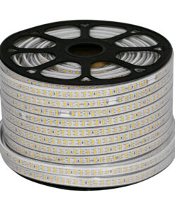Alternative view of GloboStar® 70513 Wide Ταινία Διπλής Σειράς Epistar LED SMD 2835 1m 24W/m 180LED/m 3144lm/m 120° DC 230V Αδιάβροχη IP68 Ultra Θερμό Λευκό 2200K Dimmable