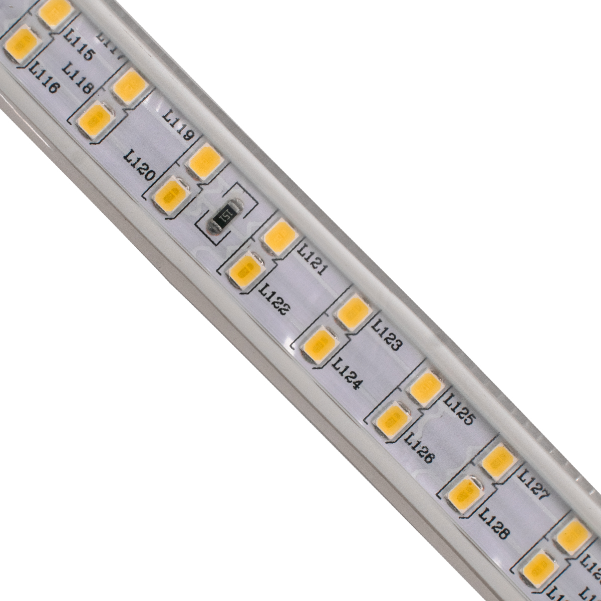 GloboStar® 70513 Wide Ταινία Διπλής Σειράς Epistar LED SMD 2835 1m 24W/m 180LED/m 3144lm/m 120° DC 230V Αδιάβροχη IP68 Ultra Θερμό Λευκό 2200K Dimmable 4 GloboStar® 70513 Wide Ταινία Διπλής Σειράς Epistar LED SMD 2835 1m 24W/m 180LED/m 3144lm/m 120° DC 230V Αδιάβροχη IP68 Ultra Θερμό Λευκό 2200K Dimmable - Image 3