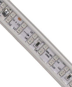 GloboStar® 70514 Wide Ταινία Διπλής Σειράς Epistar LED SMD 2835 1m 24W/m 180LED/m 3144lm/m 120° DC 230V Αδιάβροχη IP68 Κόκκινο Dimmable 7 70514 3