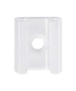 Alternative view of GloboStar® 70528 Πλαστική PVC Βάση Στήριξης για Όλες τις Μονόχρωμες EPISTAR Slim Ταινίες LED Μονής Σειράς DC 230V IP68 - Μ1.5 x Π1.3 x Υ1.1cm