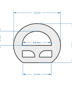 GLOBOSTAR® NEOTUBE 70582 Ταινία Neon Flex LED 12W/m 840lm/m 360° DC 24V Αδιάβροχο IP65 120 x SMD2835 Chip/m Θερμό Λευκό 2700K Dimmable - Μ100 x Π1.3 x Υ1.3cm - 3 Χρόνια Εγγύηση 11 70582 3