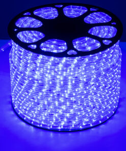 Alternative view of GloboStar® 70606 Φωτοσωλήνας LED DIODE 1m 3.9W/m 36LED/m 117lm/m 360° DC 230V Αδιάβροχος IP68 Μπλε Dimmable