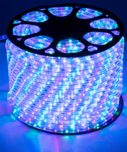 Alternative view of GloboStar® 70607 Φωτοσωλήνας LED DIODE 1m 3.9W/m 36LED/m 117lm/m 360° DC 230V Αδιάβροχος IP68 Πολύχρωμος RGB Dimmable