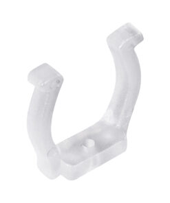 Alternative view of GloboStar® 70643 Πλαστική PVC Βάση Στήριξης για Όλες τις Πολύχρωμες RGB TUBE Neonflex 360° DC 24V & DC 230V IP68 - Μ2.5 x Π1.1 x Υ2.5cm