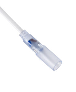 Alternative view of GloboStar® 70653 Καλώδιο Τροφοδοσίας Ατερμάτιστο για Μονόχρωμο Φωτοσωλήνα LED 360° Degree DC 230V 2 Pin Αδιάβροχο IP68