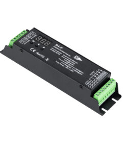 GloboStar® GloboStar® 70669 D4-P SKYDANCE DC DMX & RDM Dimmer High Speed Controller / Decoder 4 Καναλιών DC 12-48V 4 x 8A 384W - Max 32.5A 1152W - IP20 Μ17.5 x Π4.5 x Υ2.8cm - 5 Years Warranty