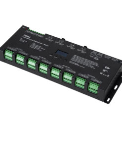 GloboStar® GLOBOSTAR® SKYDANCE-D24A 70673 DC DMX Master Dimmer / Controller / Decoder Υψηλής Ταχύτητας με 24 x 3A 72W Κανάλια DC 12-24V 72.5A 1740W Max IP20 - DMX512 & RDM - Μ16.7 x Π5 x Υ2.4cm - 5 Χρόνια Εγγύηση