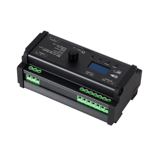 GloboStar® GLOBOSTAR® SKYDANCE-SK1 70674 AC Trailing Edge DMX Dimmer Ράγας με 1 x 6A 1440W Κανάλι AC 220-240V 6A 1440W Max IP20 - DMX512 & RDM - Μ16.8 x Π9.3 x Υ8cm - 5 Χρόνια Εγγύηση