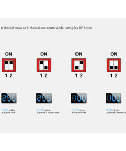 GloboStar® 70675 AJ6 SKYDANCE DMX 6 Channel Fader Console - Κονσόλα Φωτισμού 6 Καναλιών DMX DC 5-12V ή 3 x AAA Μπαταρίες - IP20 Μ10 x Π7 x Υ4cm - 5 Years Warranty 29 70675 14