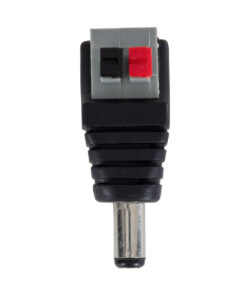 GloboStar® 70677 Βύσμα Τροφοδοσίας DC Αρσενικό - Male Jack Connector σε Κλέμα Πατητή Ταχείας Σύνδεσης L4.1 x W1.5 x H2cm 7 70677 3