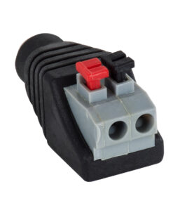 GloboStar® 70678 Βύσμα Τροφοδοσίας DC Θηλυκό - Female Jack σε Κλέμα Πατητή Ταχείας Σύνδεσης L3.8 x W1.5 x H2cm 6 70678 2