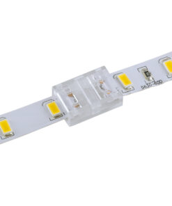 GloboStar® 70685 Ενωτικός Σύνδεσμος για Μονόχρωμη Ταινία LED 10mm 2 PIN σε Μονόχρωμη Ταινία LED 10mm 2 PIN Μ1.9 x Π1.3 x Υ0.7cm Διάφανο 6 70685 4