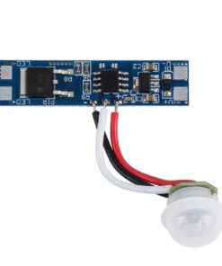 Alternative view of GLOBOSTAR® SENSORA 70692 Ανιχνευτής PIR / Αισθητήρας Κίνησης Ειδικός για Προφίλ Αλουμινίου 180° DC 5-24V 8A 192W Max IP20 - Μ4.3 x Π1 x Υ1.5cm - 2 Χρόνια Εγγύηση