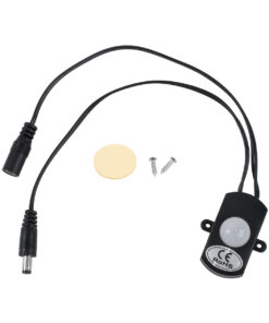 GLOBOSTAR® SENSORE 70693 Ανιχνευτής PIR / Αισθητήρας Κίνησης 180° DC 12-24V 6A 144W Max IP20 - Μ30 x Π4 x Υ2.3cm - 2 Χρόνια Εγγύηση 11 70693 6