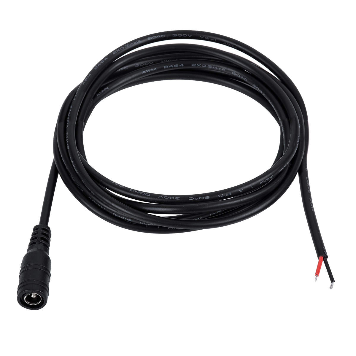 GLOBOSTAR® STRIPART 70748 DC Θηλυκός Σύνδεσμος 2.1mm με 200cm Καλώδιο Τροφοδοσίας 2Pin IP20 - Μ200 x Π2.1 x Υ2.1cm 3 GloboStar® GLOBOSTAR® STRIPART 70748 DC Θηλυκός Σύνδεσμος 2.1mm με 200cm Καλώδιο Τροφοδοσίας 2Pin IP20 - Μ200 x Π2.1 x Υ2.1cm